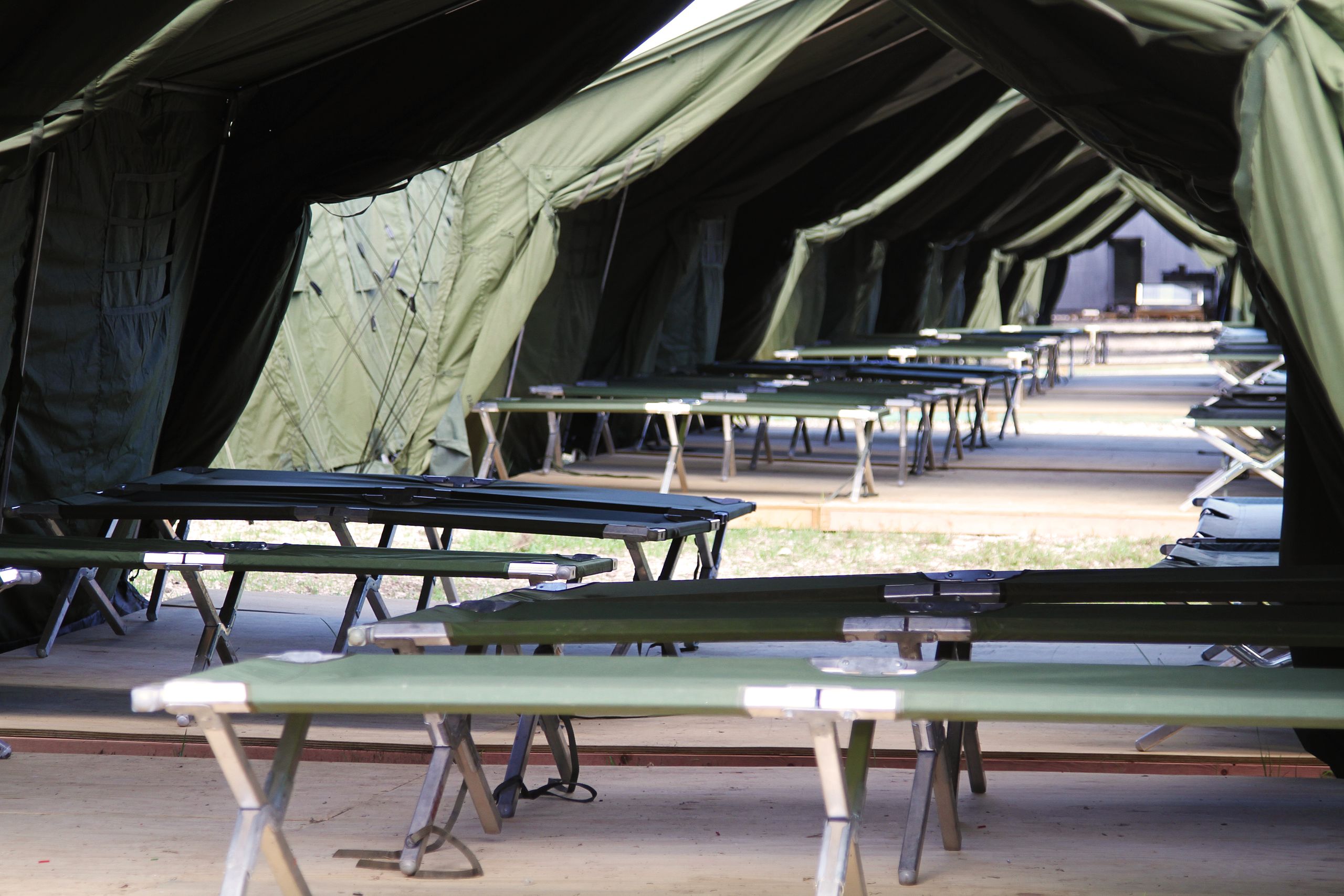 Accommodation for detainees on Nauru (photo: Australian Dept Immigration)